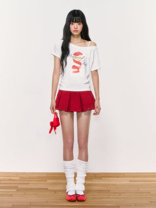 [WEEKH] fruit print tee