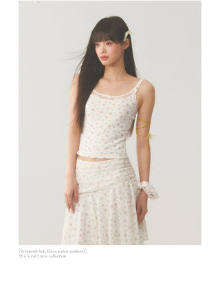 [WEEKH] Floral lace sling