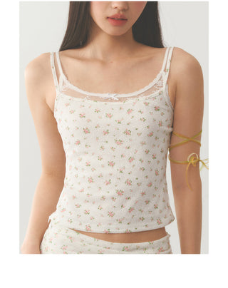 [WEEKH] Floral lace sling