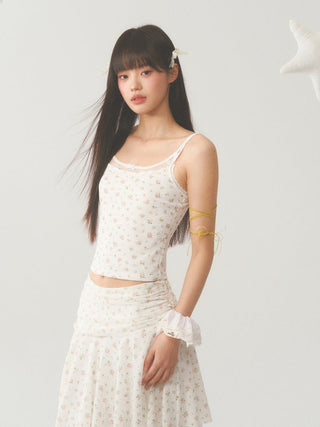 [WEEKH] Floral lace sling
