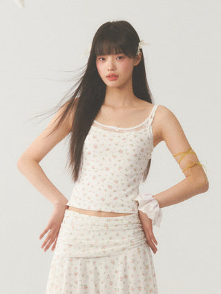 [WEEKH] Floral lace sling