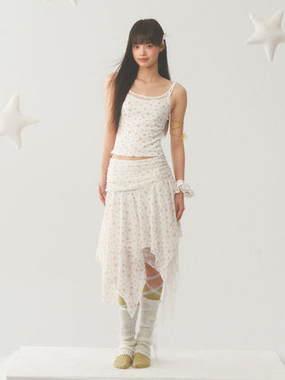 [WEEKH] Floral lace sling