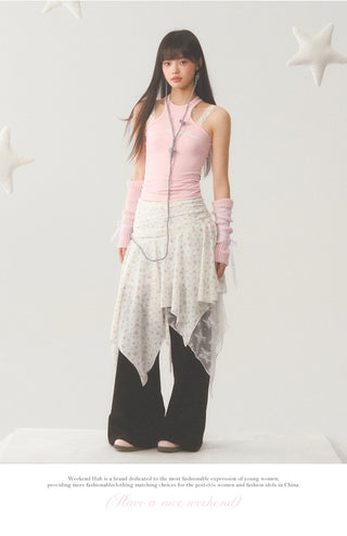 [WEEKH] Letter print vest