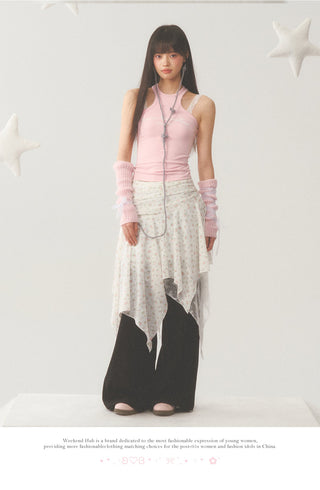 [WEEKH] Letter print vest