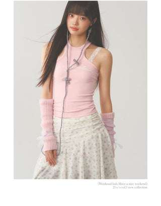 [WEEKH] Letter print vest