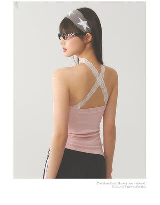 [WEEKH] Pink bra top