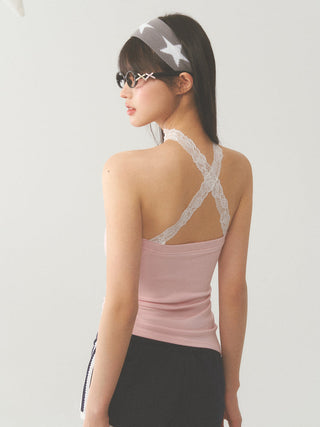 [WEEKH] Pink bra top