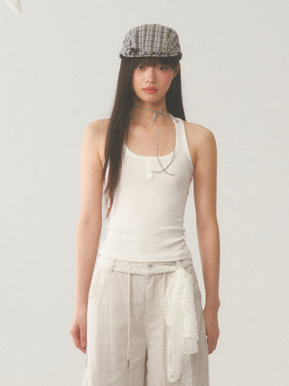 [WEEKH] Lace camisole top