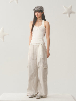 [WEEKH] Lace camisole top