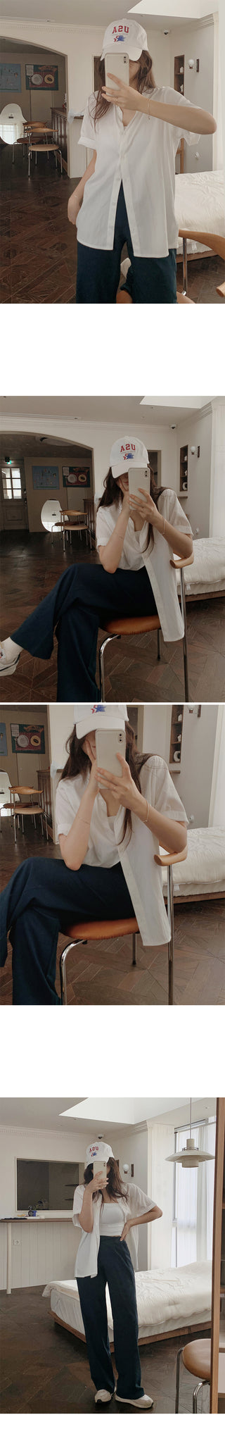 Mute Half Shirt - 5 colors