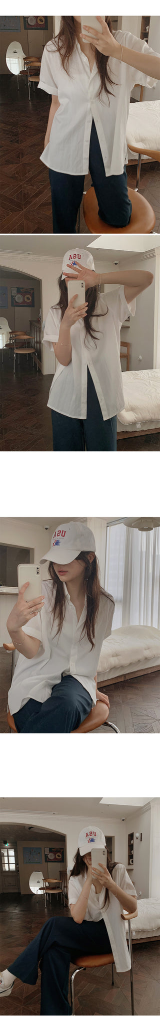 Mute Half Shirt - 5 colors