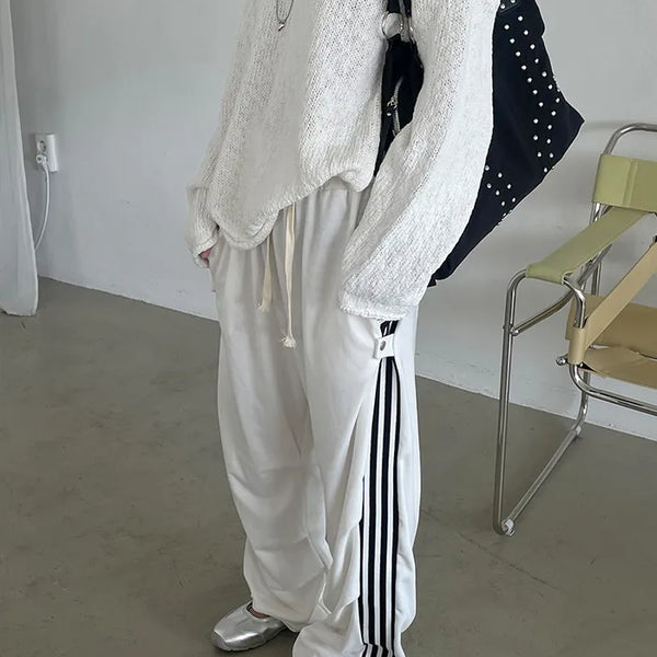 [unisex] wide string track pants (3c)