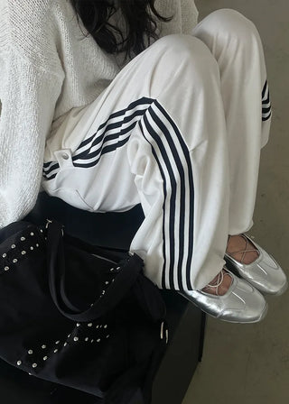 [unisex] wide string track pants (3c)