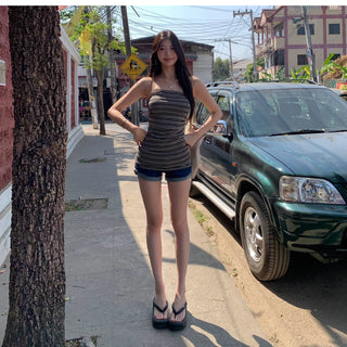striped tube tops