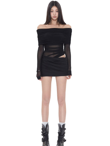 slim ocean dress skirt