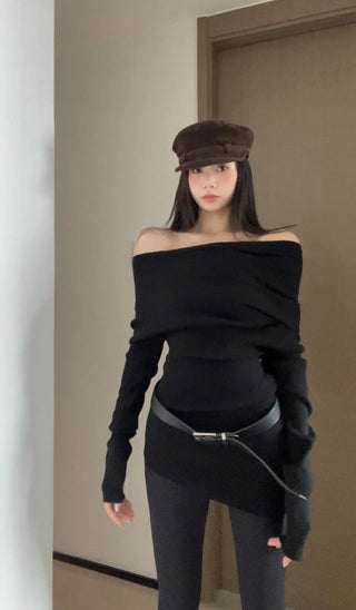 western knitted sweater tops