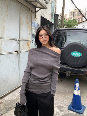western knitted sweater tops