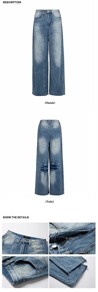 retro straight jeans