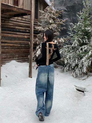 retro straight jeans