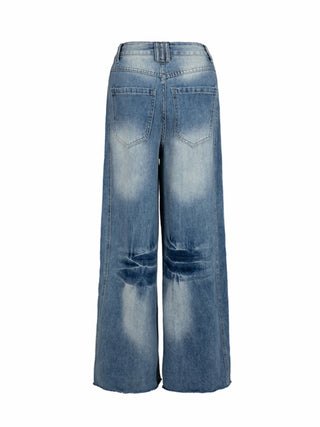retro straight jeans