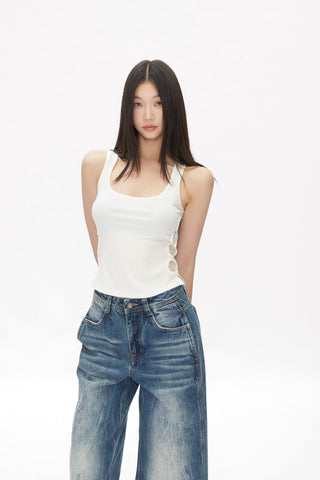 pure short waist tops
