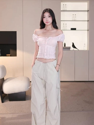 draping straight overalls