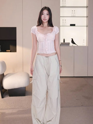 draping straight overalls