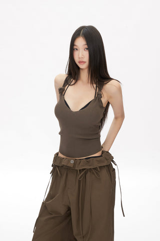 sexy sling vest tops