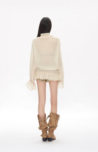 hot girl long tops