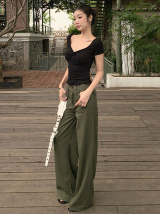 pure slim shoulder tops