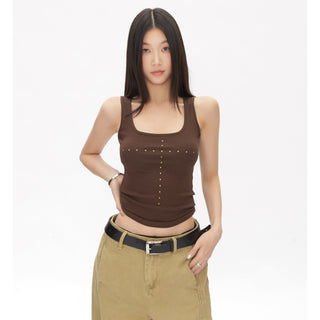 slim I-shaped camisole tops