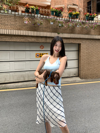 low waist sheath skirt