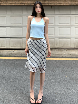 low waist sheath skirt