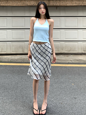 low waist sheath skirt