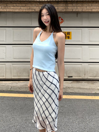 low waist sheath skirt