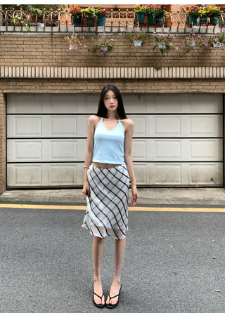 halter hot girl tops