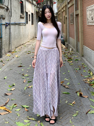 irregular loose skirt