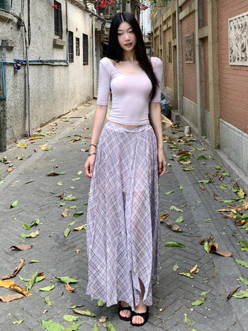 irregular loose skirt