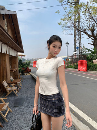 pure sexy plaid skirt
