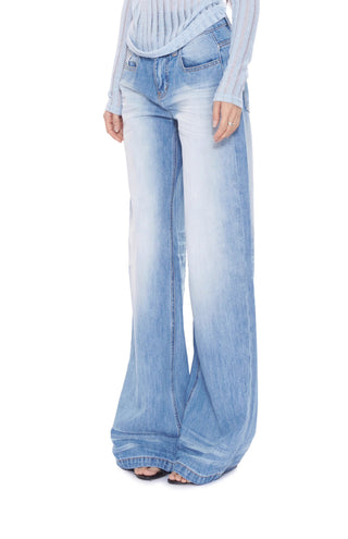 drooping wide-leg Jeans