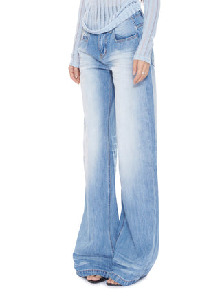 drooping wide-leg Jeans