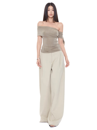 khaki suit pants