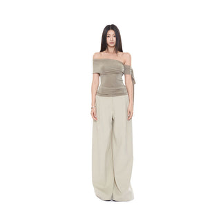 khaki suit pants