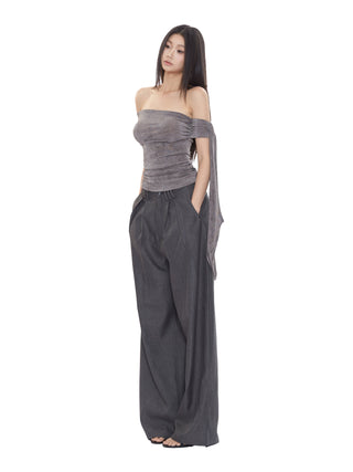 loose suit pants