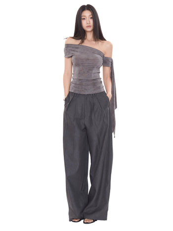 loose suit pants