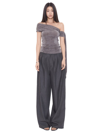 loose suit pants