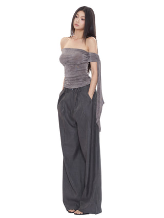 loose suit pants