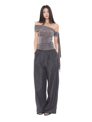loose suit pants