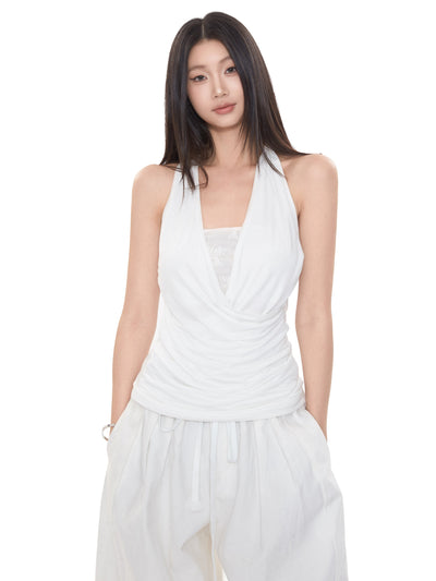sexy halter camisole tops