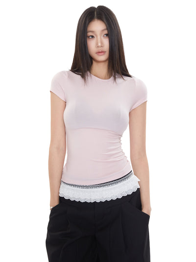 chic hollow-out tops
